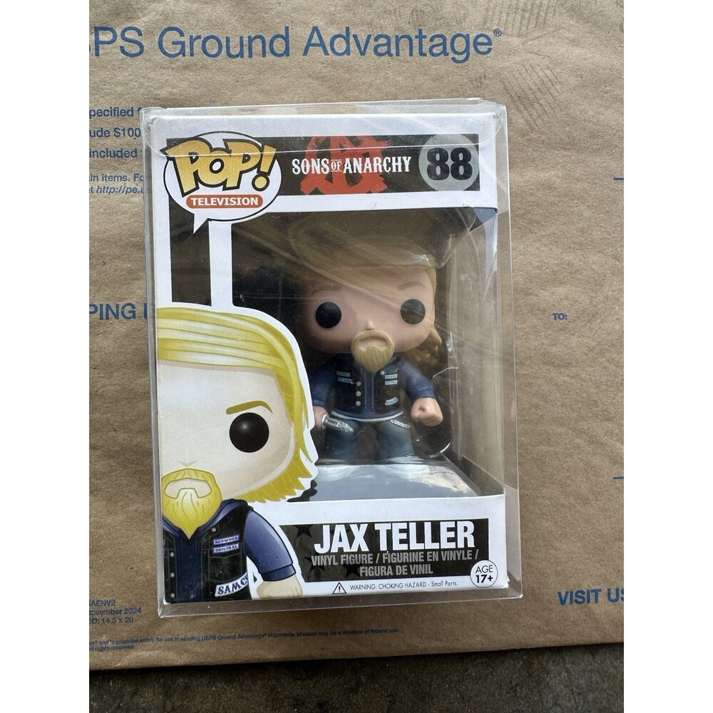 Funko Pop Sons of Anarchy Jax Teller #88 Vaulted 2014 Authentic JJL Stamp